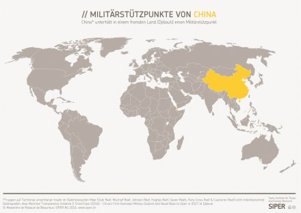 Militärstützpunkte von China