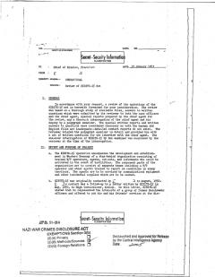 CIA: Operational Review of KIBITZ-15 Net