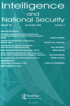 The British Secret Service in Neutral Switzerland: An Unfinished Debate on NATO’s Cold War Stay-behind Armies