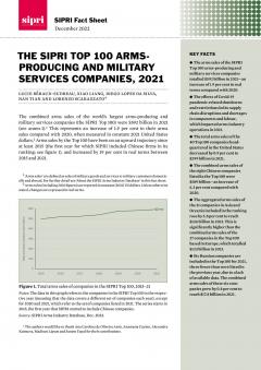 The SIPRI Top 100 Arms-producing and Military Services Companies, 2021
